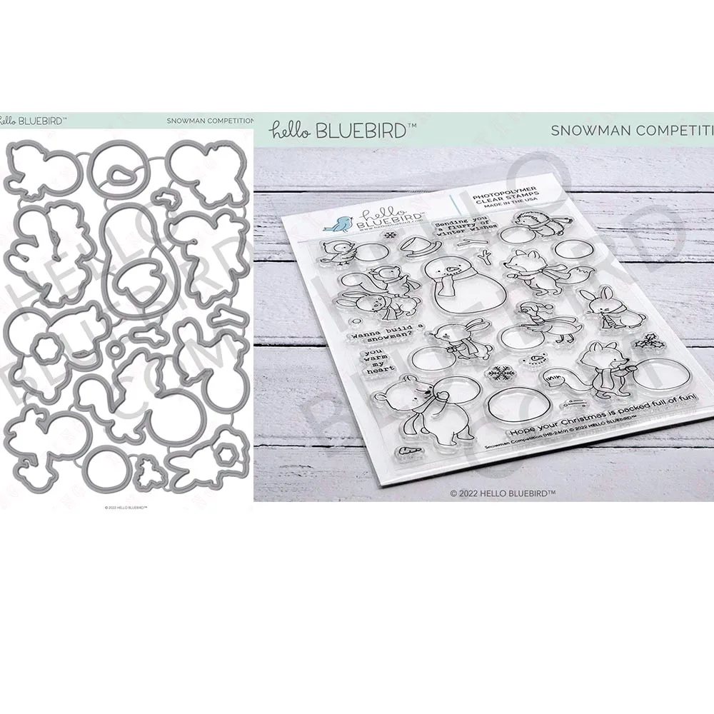 New Arrival Metal Cutting Dies Stamp Set Scrapbook Decoration Embossing Cut Die 2023 Diy Handmade Craft Snowman Competition Mold
New Arrival Metal Cutting Dies Stamp Set Scrapbook Decoration Embossing Cut Die 2023 Diy Handmade Craft Snowman Competition Mold