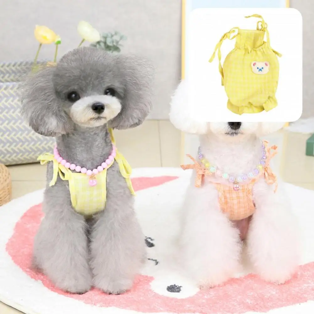 Skin-affinity Casual Bear Embroidery Puppy Dog Camisole Blouse Spring Summer Pet Vest Washable Pet Supplies
Skin-affinity Casual Bear Embroidery Puppy Dog Camisole Blouse Spring Summer Pet Vest Washable Pet Supplies