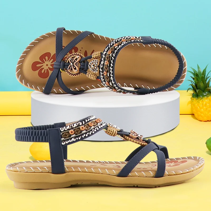 Summer Sandals for Women 2023 Elegant Flower Printed Fashion Ladies Beach Shoes Designer Brand Gladiator Holidays Sandals Female
Summer Sandals for Women 2023 Elegant Flower Printed Fashion Ladies Beach Shoes Designer Brand Gladiator Holidays Sandals Female
