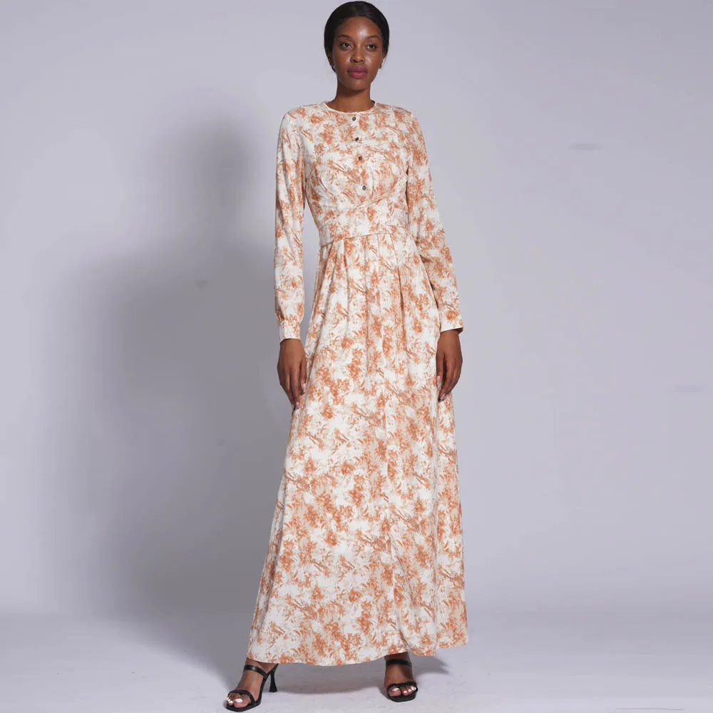 Dress Lace Up Print Flowers Muslim Women Loose Abaya Party Dresses 2023 New Eid Ramadan Abayas Caftan Kaftan Elegant Vestidos
Dress Lace Up Print Flowers Muslim Women Loose Abaya Party Dresses 2023 New Eid Ramadan Abayas Caftan Kaftan Elegant Vestidos