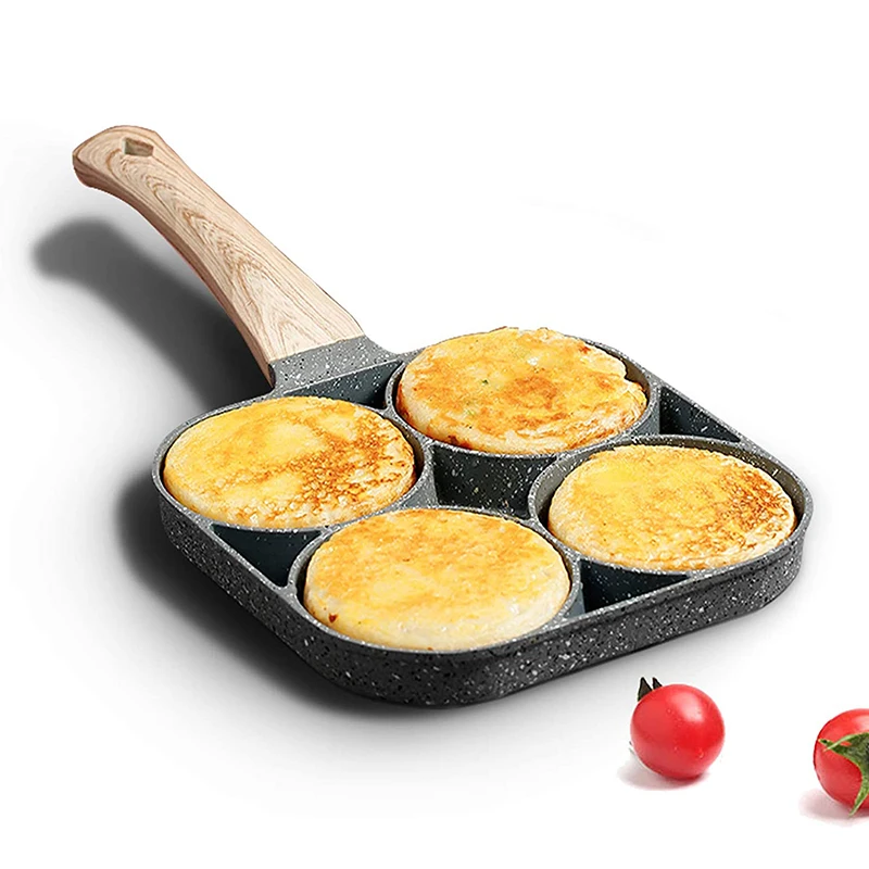 Four-Hole Frying Pot Pan Thickened Omelet Pan Non-Stick Egg Pancake Steak Pan Cooking Egg Ham Pans Breakfast Maker Cookware
Four-Hole Frying Pot Pan Thickened Omelet Pan Non-Stick Egg Pancake Steak Pan Cooking Egg Ham Pans Breakfast Maker Cookware