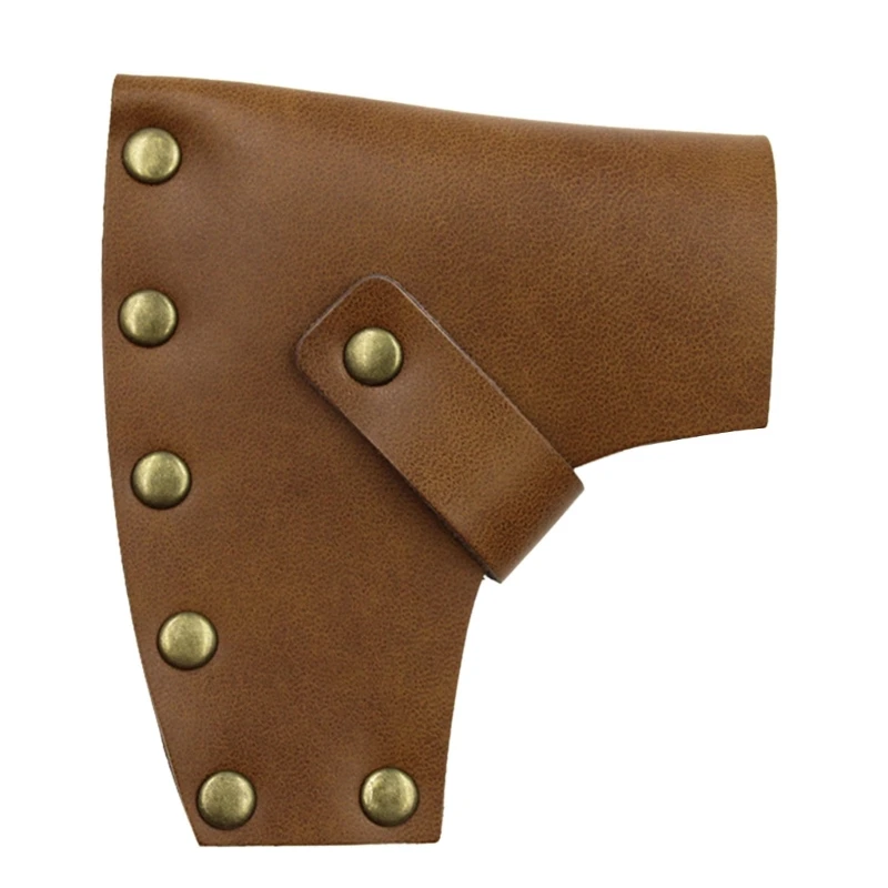 Leather Axe Sheath Cover Hatchet Cover Protector-Case Durable Hatchet for Head Sheath Cover Lumberjacks-Camping Accessor 
Leather Axe Sheath Cover Hatchet Cover Protector-Case Durable Hatchet for Head Sheath Cover Lumberjacks-Camping Accessor