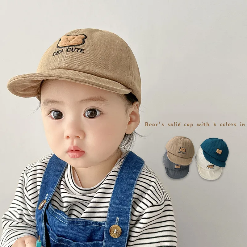 1pc Baby Cute Baseball Cap Fashion Lovely Cartoon Bear Peak Cap for Toddler Boy Girl Spring Autumn Baby Caps for 0-2 Year
1pc Baby Cute Baseball Cap Fashion Lovely Cartoon Bear Peak Cap for Toddler Boy Girl Spring Autumn Baby Caps for 0-2 Year