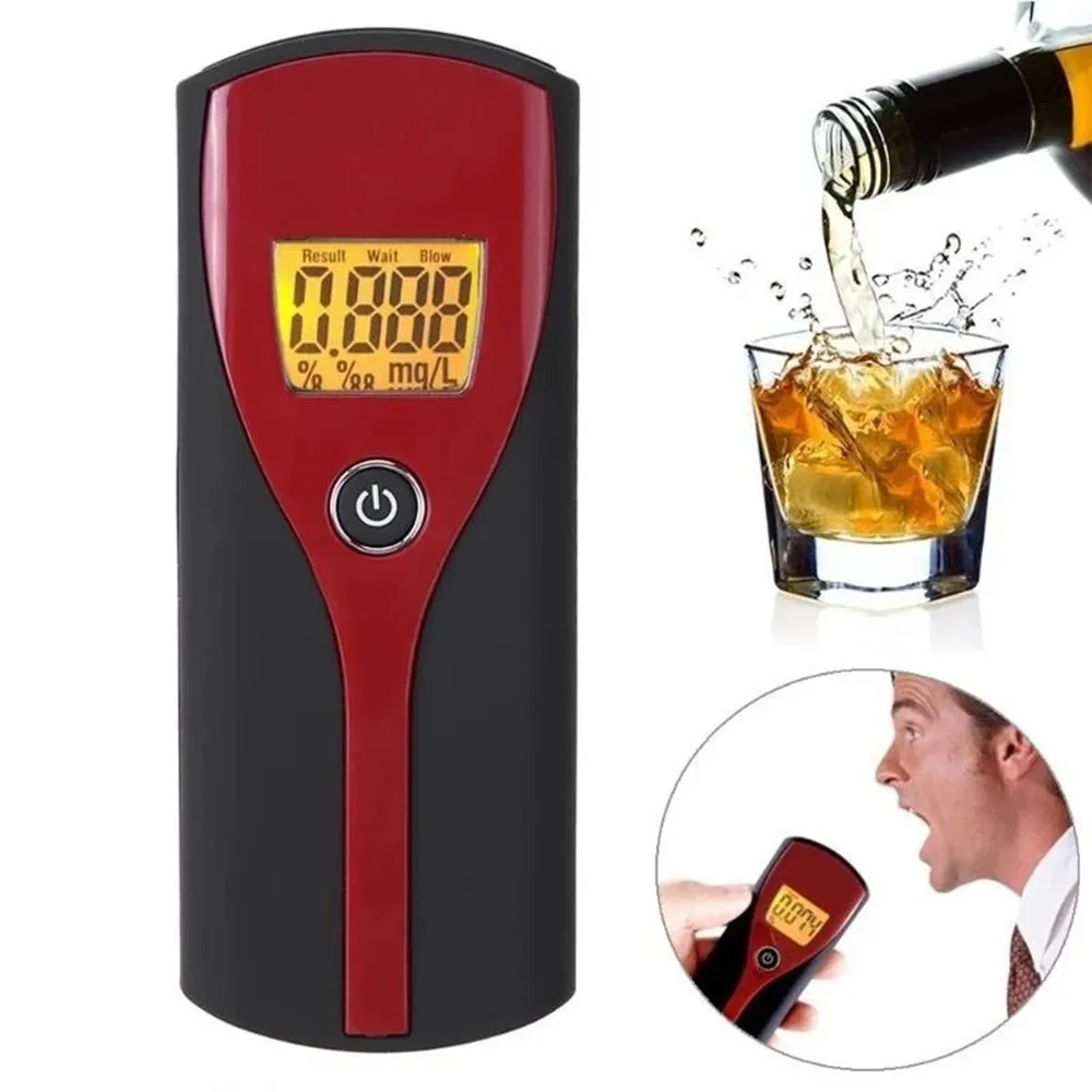 Universal Digital Breath Alcohol Tester Professional Alcohol Tester Breath Drunk Driving Quick Response and Resume Breathalyzer
Universal Digital Breath Alcohol Tester Professional Alcohol Tester Breath Drunk Driving Quick Response and Resume Breathalyzer