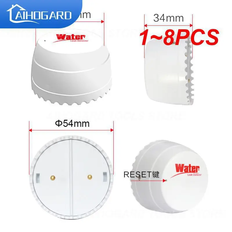 1~8PCS Wifi Leak Detector Water Detector Leakage Sensor Smart Home Alarm Tuya smart Smart Life APP Flood Alert Overflow Security
1~8PCS Wifi Leak Detector Water Detector Leakage Sensor Smart Home Alarm Tuya smart Smart Life APP Flood Alert Overflow Security