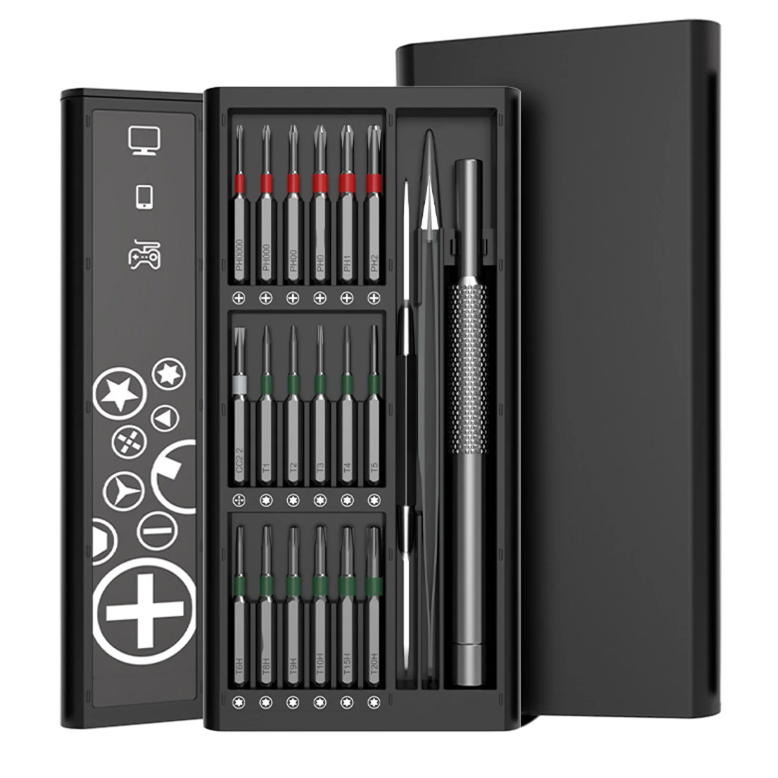 39 In 1 With Case Home Magnetic Bit Precision Screwdriver Set Camera Phone Tablet Professional Multifunctional Watch Repair
39 In 1 With Case Home Magnetic Bit Precision Screwdriver Set Camera Phone Tablet Professional Multifunctional Watch Repair