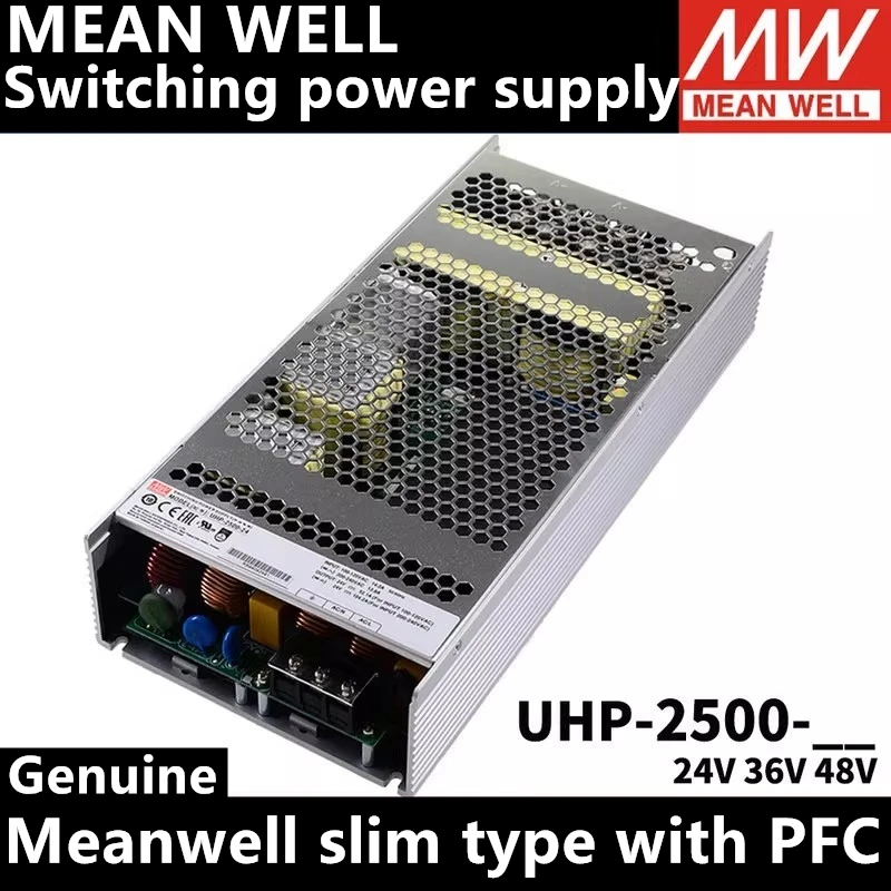 Ультратонкий источник питания MEAN MELL UHP-2500-24/36/48 2500 Вт с одним групповым выходом и функцией PFC, Тайвань meanwell
Ультратонкий источник питания MEAN MELL UHP-2500-24/36/48 2500 Вт с одним групповым выходом и функцией PFC, Тайвань meanwell