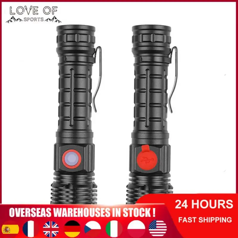 Xhp50 Waterproof Handheld Flashlights With Pen Clip Torch Rechargeable Flashlight Outdoor Camping Hiking Aluminum Alloy Portable
Xhp50 Waterproof Handheld Flashlights With Pen Clip Torch Rechargeable Flashlight Outdoor Camping Hiking Aluminum Alloy Portable