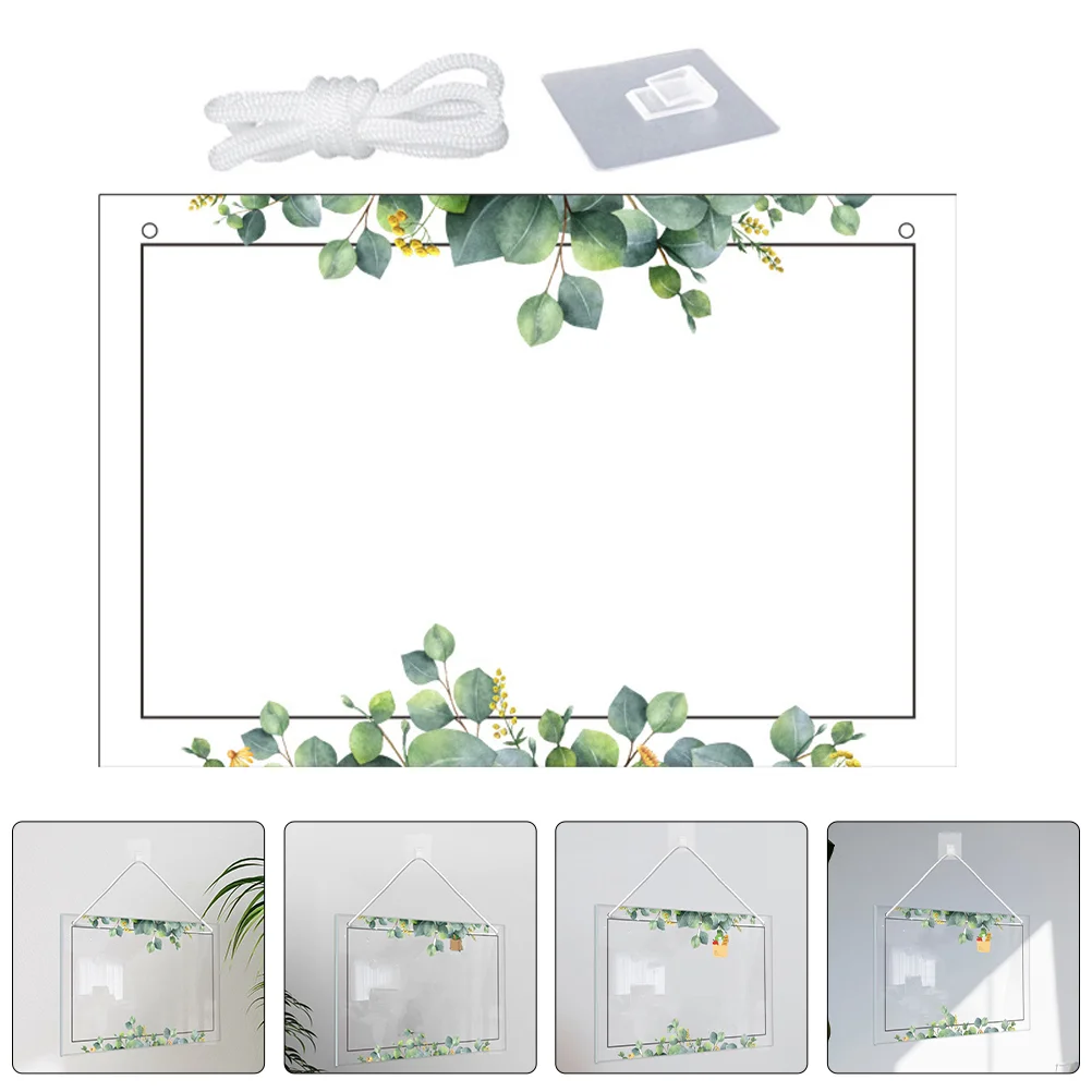Menu Board Office Message Clear Handwritten Boards Erasable Home Acrylic Writing Household Memo Transparent
Menu Board Office Message Clear Handwritten Boards Erasable Home Acrylic Writing Household Memo Transparent