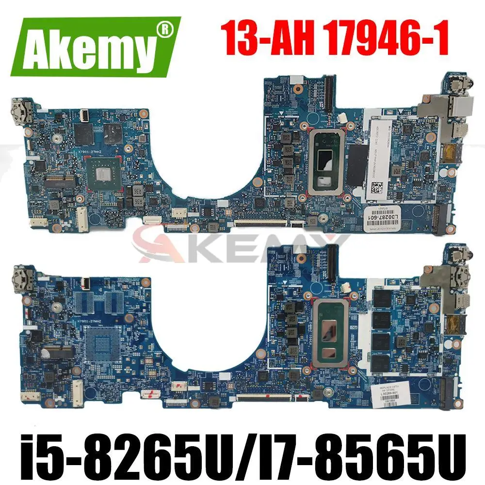 For HP ENVY 13-AH Laptop Motherboard Mainboard with i5-8265U i7-8565U CPU MX150 GPU 8GB RAM 17946-1 Motherboard
For HP ENVY 13-AH Laptop Motherboard Mainboard with i5-8265U i7-8565U CPU MX150 GPU 8GB RAM 17946-1 Motherboard