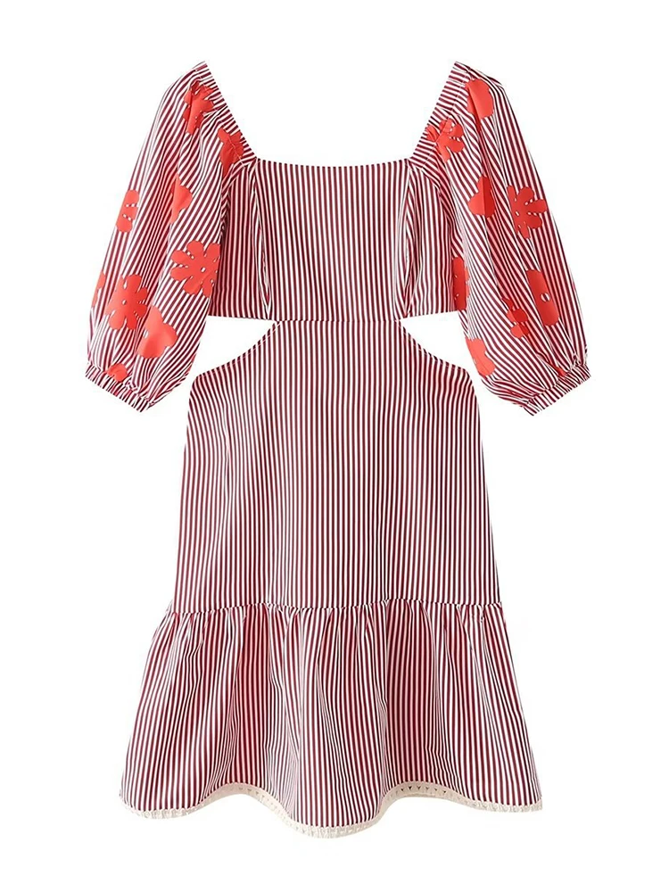 Jastie Autumn New Square Neck Dress For Women Short Sleeve Waistless Sexy Fashion Printed Dresses A-line Holiday Floral Vestidos
Jastie Autumn New Square Neck Dress For Women Short Sleeve Waistless Sexy Fashion Printed Dresses A-line Holiday Floral Vestidos