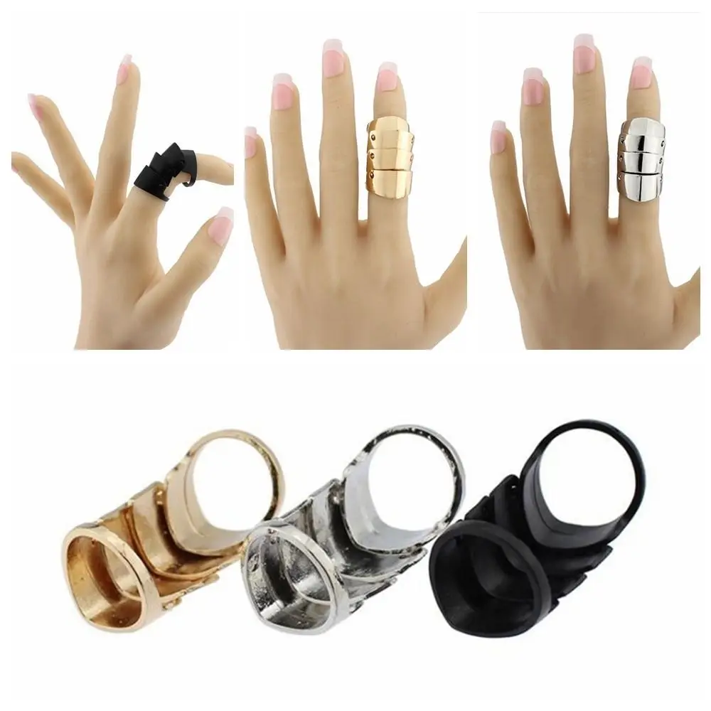 Knuckle Finger Armor Ring Trendy Punk Style Anime Cosplay Ring Gift Metal Connected Joint Ring Boys
Knuckle Finger Armor Ring Trendy Punk Style Anime Cosplay Ring Gift Metal Connected Joint Ring Boys