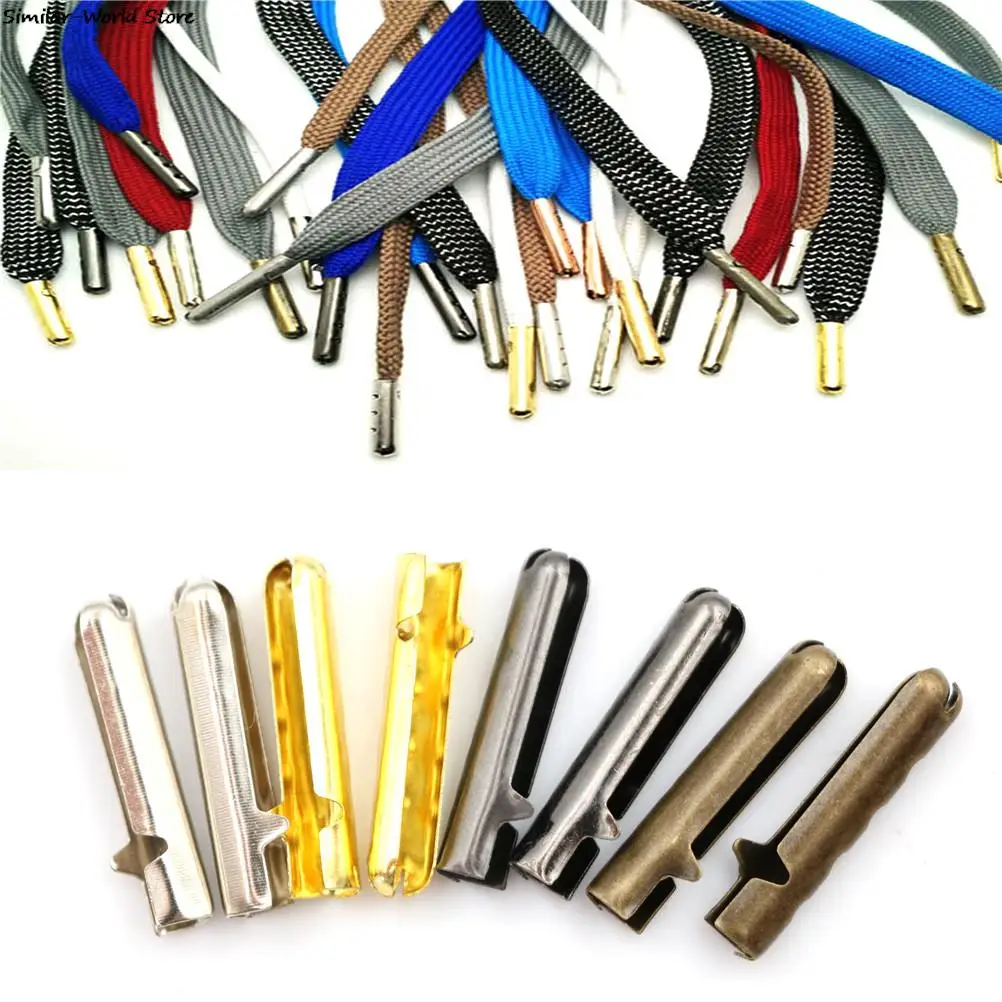 10pcs Metal DIY Shoelaces Repair Shoe Lace Tips Replacement End Shoelaces Craft
10pcs Metal DIY Shoelaces Repair Shoe Lace Tips Replacement End Shoelaces Craft