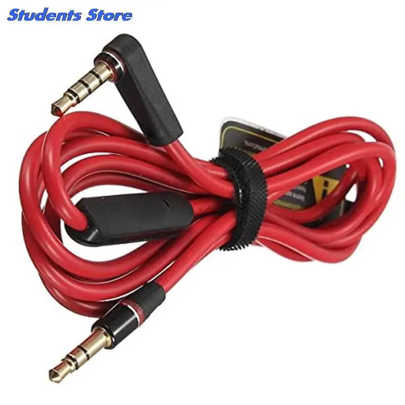 Replacement Earphone Cable for Beats Mixr/Solo HD Headphones with Remote Control Talk and Volume +/- Male-Male Audio Wire T84D
Replacement Earphone Cable for Beats Mixr/Solo HD Headphones with Remote Control Talk and Volume +/- Male-Male Audio Wire T84D