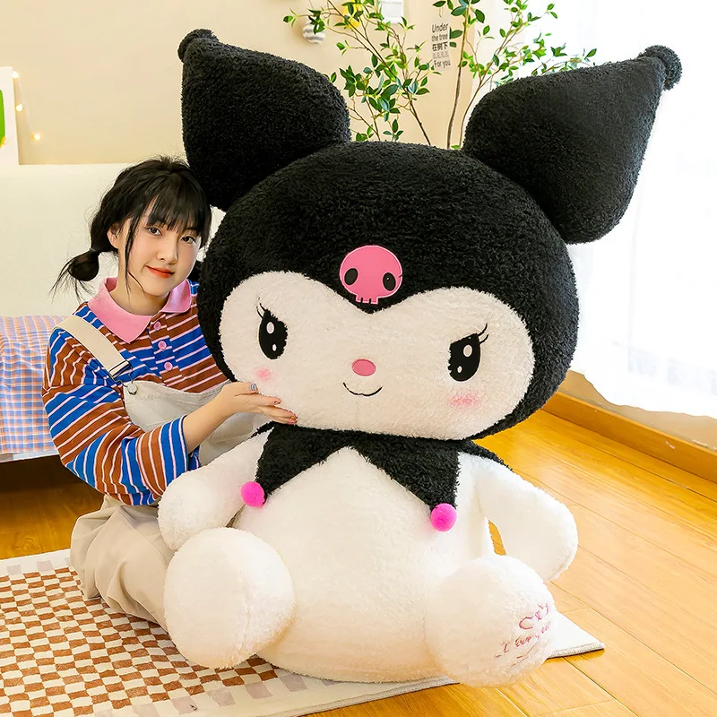 45-120cm Sanrio Plushie Brandy Plush Kuromi Giant Plush Toy Kawaii Sanrio Room Decor Toys for Girls Cute Stuffed Animals Gifts
45-120cm Sanrio Plushie Brandy Plush Kuromi Giant Plush Toy Kawaii Sanrio Room Decor Toys for Girls Cute Stuffed Animals Gifts