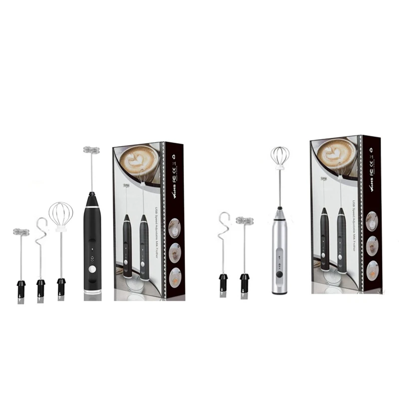 Electric Milk Frothers Handheld Wireless Blender USB Mini Coffee Maker Whisk Mixer Cappuccino Cream Egg Food Blender
Electric Milk Frothers Handheld Wireless Blender USB Mini Coffee Maker Whisk Mixer Cappuccino Cream Egg Food Blender