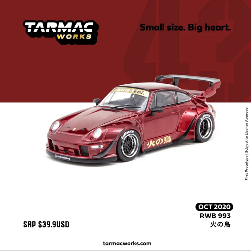Tarmac работает 1:43 модель автомобиля RWB 993 сплав литой автомобиль дисплей подарки
Tarmac работает 1:43 модель автомобиля RWB 993 сплав литой автомобиль дисплей подарки