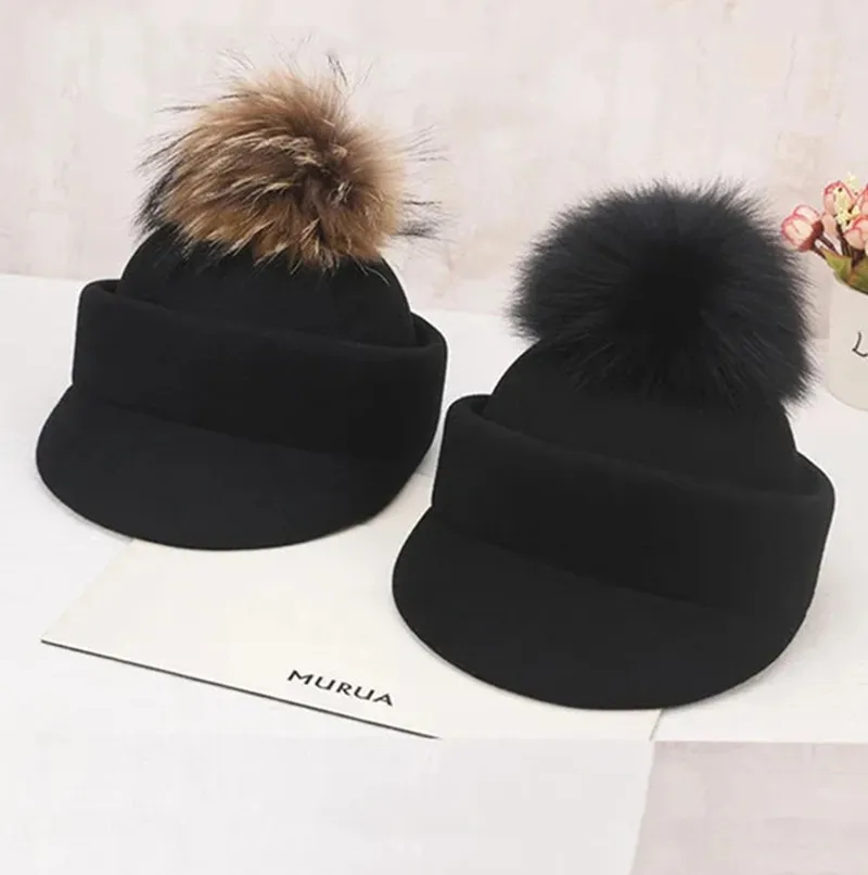 Шикарная Зимняя шерстяная фетровая шляпа ins 202308-YY-2509326 изящная реальная лиса с помпоном и помпоном из енота женская шляпа для отдыха художника
Шикарная Зимняя шерстяная фетровая шляпа ins 202308-YY-2509326 изящная реальная лиса с помпоном и помпоном из енота женская шляпа для отдыха художника