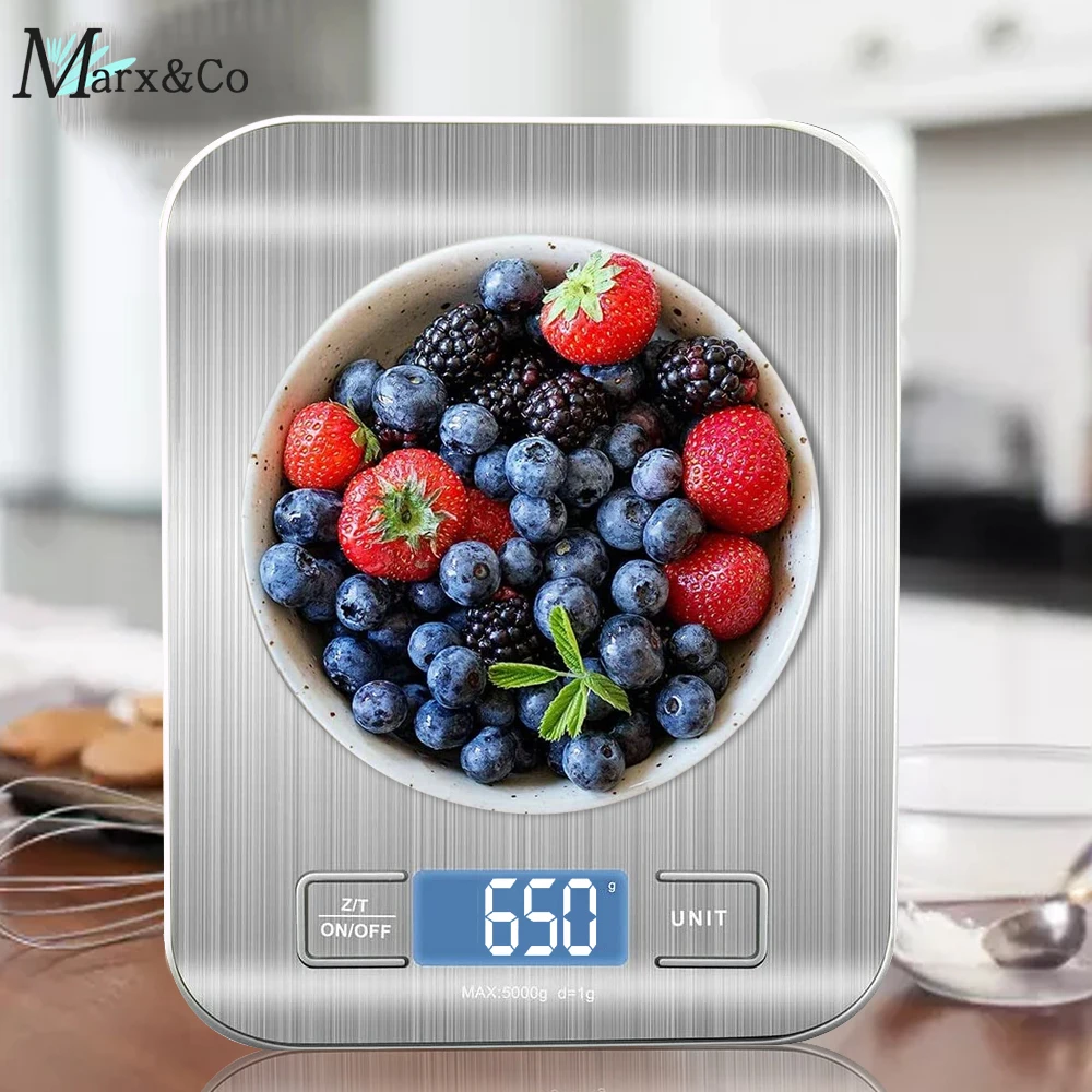 5/10kg Electronic Digital Kitchen Scale Stainless Steel Measuring Food Scale LCD Precision Small Gram Scale Baking Weighing Tool
5/10kg Electronic Digital Kitchen Scale Stainless Steel Measuring Food Scale LCD Precision Small Gram Scale Baking Weighing Tool