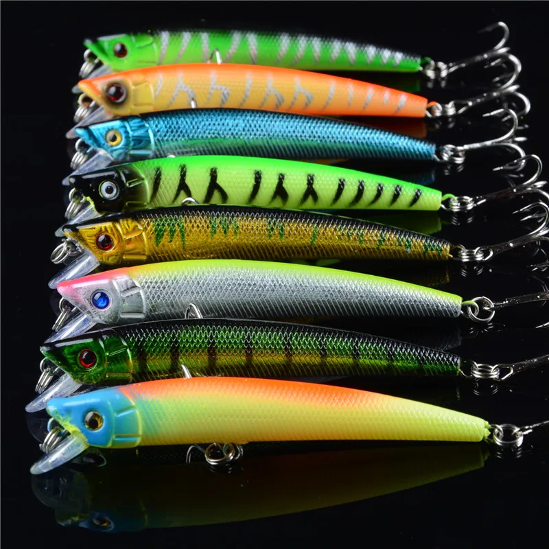 1PCS Crankbait Minnow Fishing Lure Floating Hard Bait 9.5cm 8g Artificial Bait Fishing Wobblers Swimming Carp Fishing Tackle
1PCS Crankbait Minnow Fishing Lure Floating Hard Bait 9.5cm 8g Artificial Bait Fishing Wobblers Swimming Carp Fishing Tackle