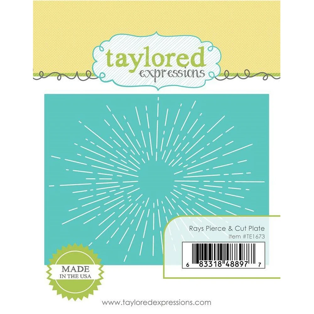2022 New Metal Cutting Dies Scrapbook Diary Decorate Embossing Rays Pierce & Cut Plate Stencil Diy Gift Card Craft Reusable Mold
2022 New Metal Cutting Dies Scrapbook Diary Decorate Embossing Rays Pierce & Cut Plate Stencil Diy Gift Card Craft Reusable Mold