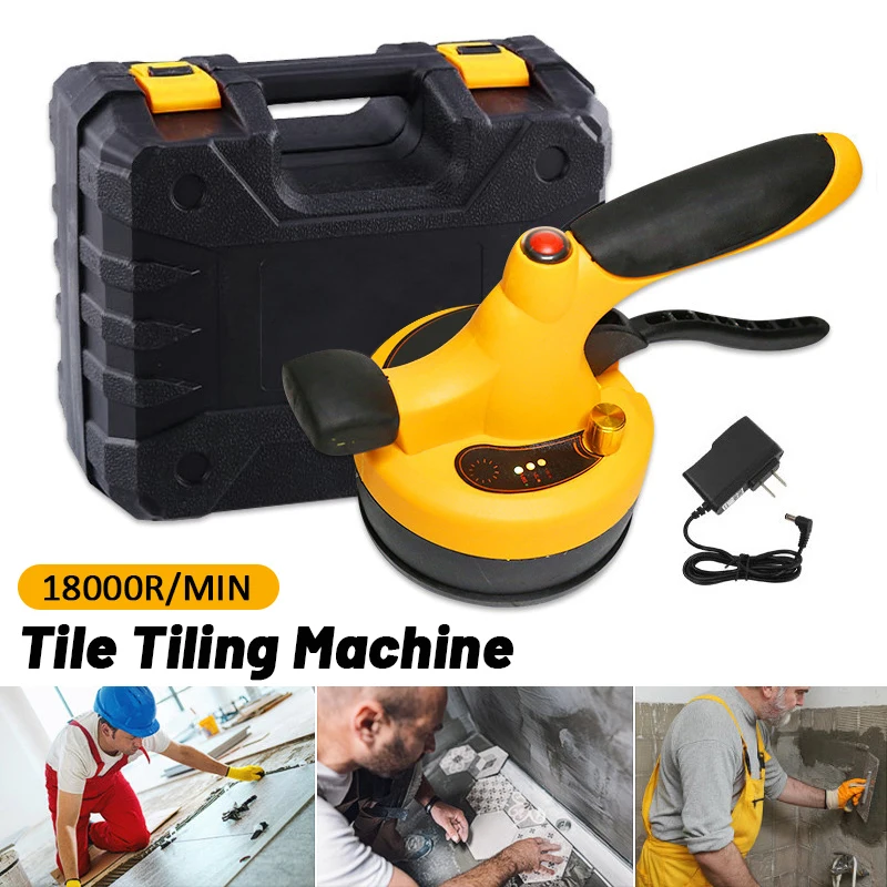 150W Portable Wireless Tile Leveling Machine Tile Floor Professional Power Tool Lithium Battery Tile Vibration Leveling Tools
150W Portable Wireless Tile Leveling Machine Tile Floor Professional Power Tool Lithium Battery Tile Vibration Leveling Tools