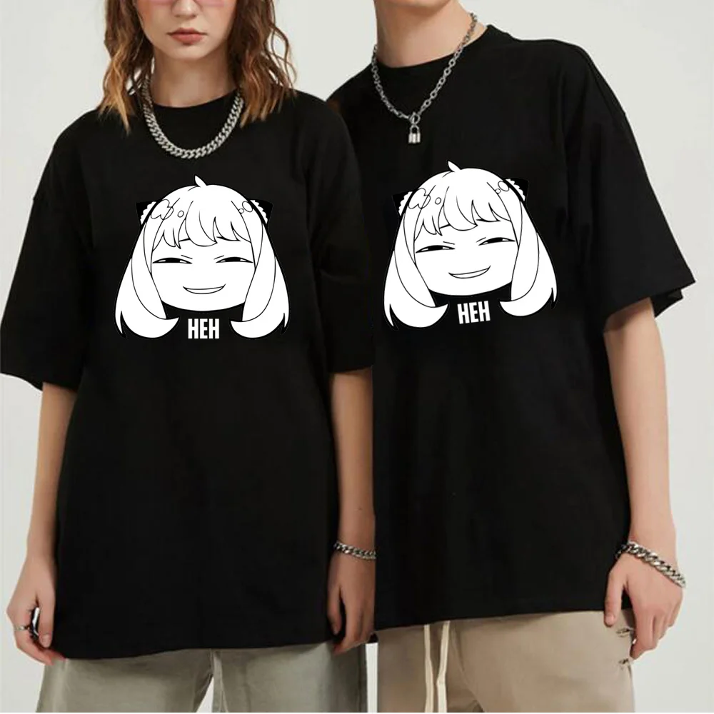 Anime Spy Family Anya Forger Men Women T-Shirt Summer Funny Short Sleeve Top Tees
Anime Spy Family Anya Forger Men Women T-Shirt Summer Funny Short Sleeve Top Tees
