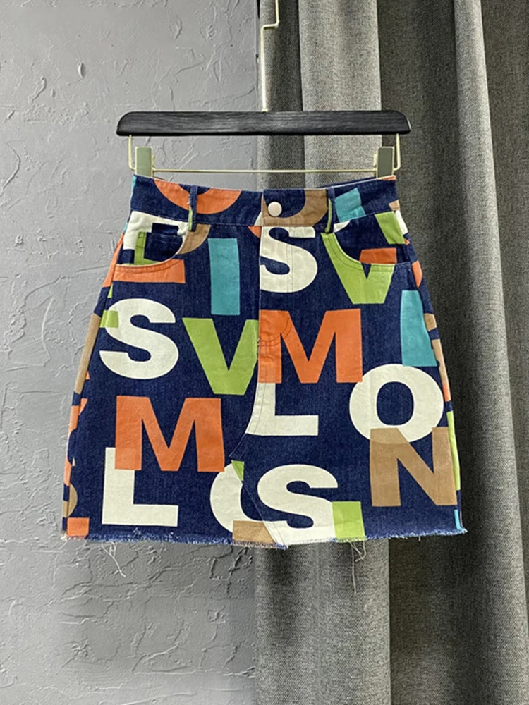 BORVEMAYS Letter Banquet Street Fashion Trend Skirts Mini A-line High Waist Temperament 2023 Summer New WZ1643
BORVEMAYS Letter Banquet Street Fashion Trend Skirts Mini A-line High Waist Temperament 2023 Summer New WZ1643