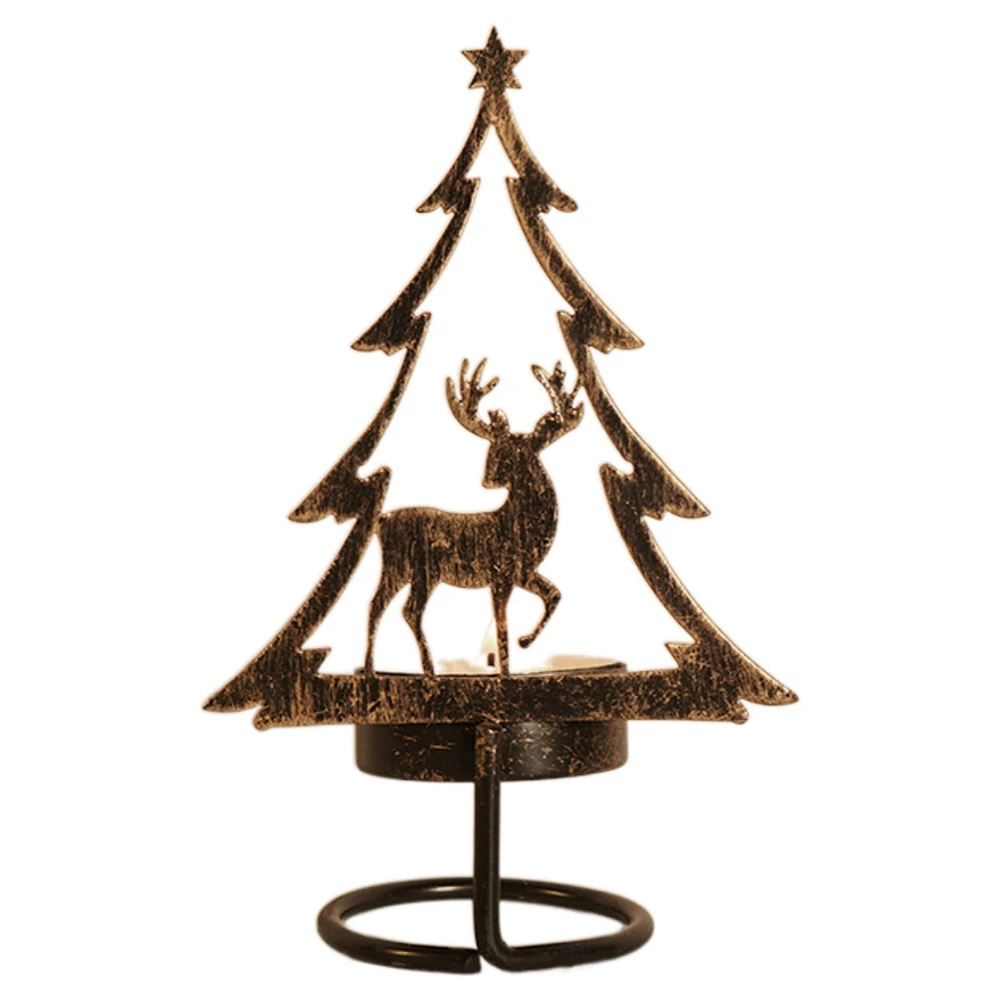 Christmas Candlestick Iron Candle Ornament Gift Desktop Candle Holder For Xmas Table Decoration Home Decor
Christmas Candlestick Iron Candle Ornament Gift Desktop Candle Holder For Xmas Table Decoration Home Decor