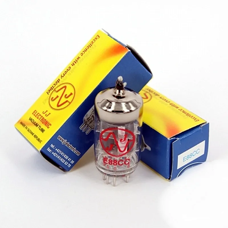 Вакуумная трубка JJ E88CC, замена 6N11 ECC88 6DJ8 6922, Заводская испытательная и подходящая сигнальная трубка
Вакуумная трубка JJ E88CC, замена 6N11 ECC88 6DJ8 6922, Заводская испытательная и подходящая сигнальная трубка
