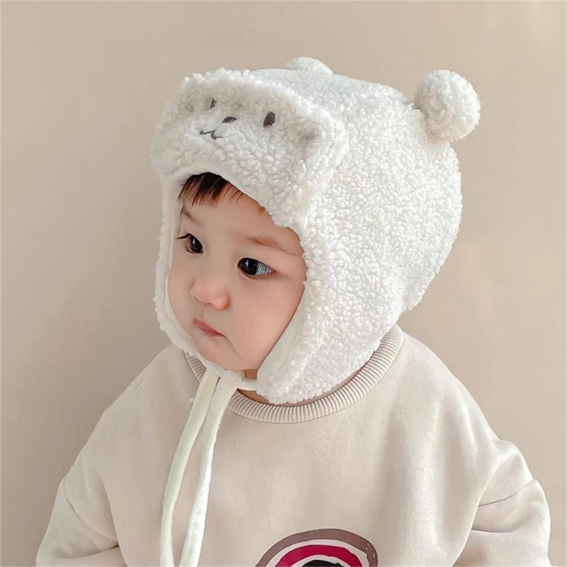 Toddler Hat Cozy Winter Baby Outdoor Sport Hat Ear Protective Hat Breathable Lovely Headdress Plush Headgear
Toddler Hat Cozy Winter Baby Outdoor Sport Hat Ear Protective Hat Breathable Lovely Headdress Plush Headgear