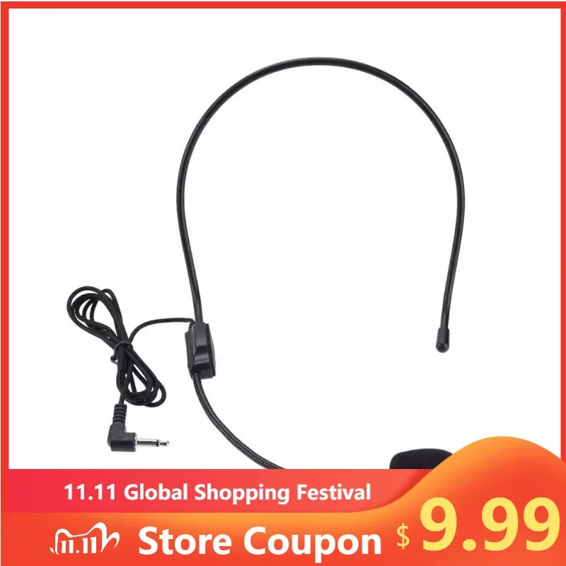 Head-mounted Headset Microphone Wired 3.5mm Plug Guide Lecture Speech Headset Mic For Teaching Meeting
Head-mounted Headset Microphone Wired 3.5mm Plug Guide Lecture Speech Headset Mic For Teaching Meeting