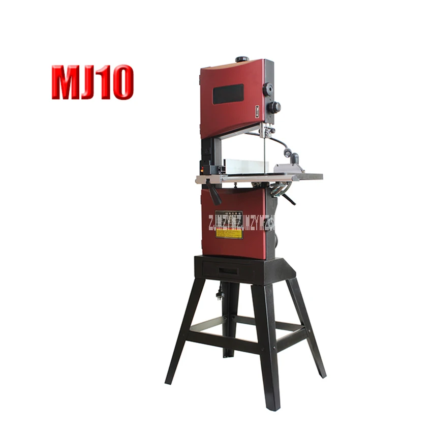 MJ10 10-inch Woodworking Band Saw Machine Household Wire Saw Vertical Small Sawing Machine Beads Cutting Machine 220V/110V 550W
MJ10 10-inch Woodworking Band Saw Machine Household Wire Saw Vertical Small Sawing Machine Beads Cutting Machine 220V/110V 550W