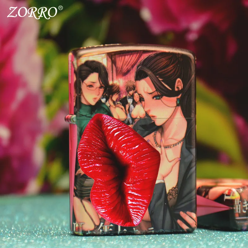 2022 latest popular sexy beauty Zorro lighter, windproof flip color printing Oda collection personality creativity
2022 latest popular sexy beauty Zorro lighter, windproof flip color printing Oda collection personality creativity