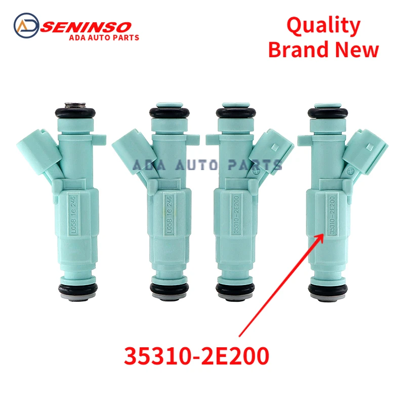 4PCS Brand New 35310-2E200 353102E200 35310 2E200 Fuel Injector For Hyundai Elantra 1.8L For Kia Sportage Soul
4PCS Brand New 35310-2E200 353102E200 35310 2E200 Fuel Injector For Hyundai Elantra 1.8L For Kia Sportage Soul