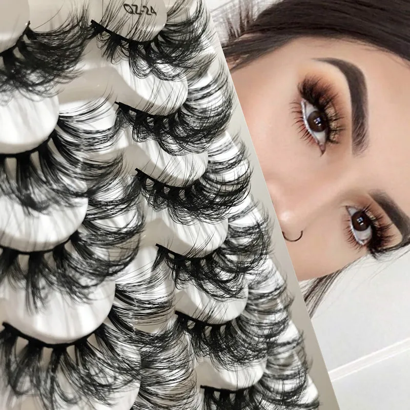 3D Mink Lashes 8pairs 25mm False eyelashes Dramatic Long Thick Volume Eyelashes Makeup Tools maquiagem Wholesales Faux Lashes 
3D Mink Lashes 8pairs 25mm False eyelashes Dramatic Long Thick Volume Eyelashes Makeup Tools maquiagem Wholesales Faux Lashes