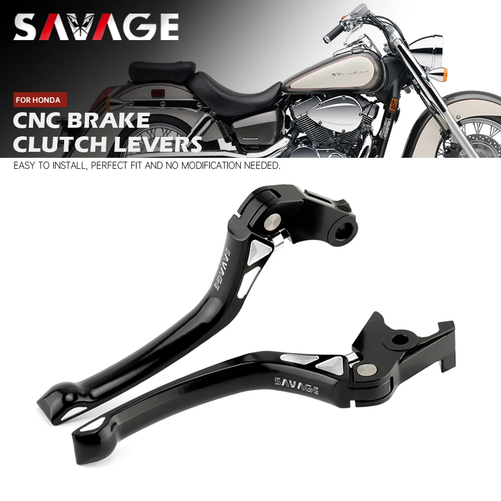 Brake Clutch Levers For HONDA VT 750C Shadow STEED 400 600 NV 1300 NT VT CB 650 CMX REBEL 500 Motorcycle Adjustable CNC Handles
Brake Clutch Levers For HONDA VT 750C Shadow STEED 400 600 NV 1300 NT VT CB 650 CMX REBEL 500 Motorcycle Adjustable CNC Handles