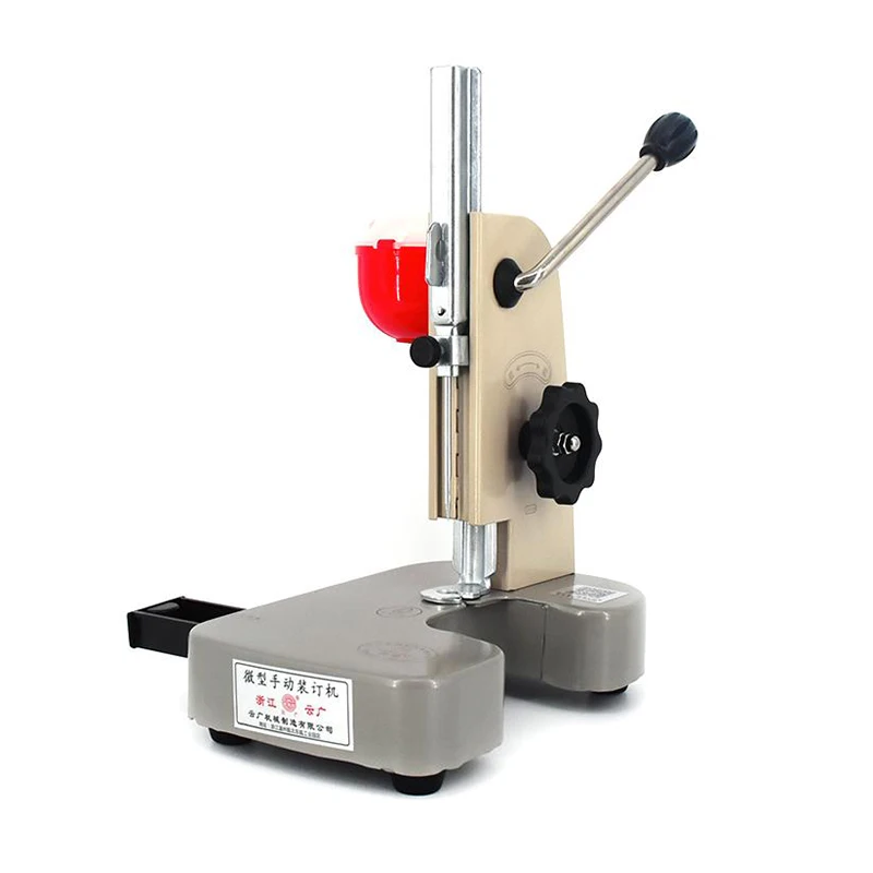 Manual All-steel Micro Binding Machine Voucher Account Book Punching Machine Small Binding Machine Punching Machine
Manual All-steel Micro Binding Machine Voucher Account Book Punching Machine Small Binding Machine Punching Machine