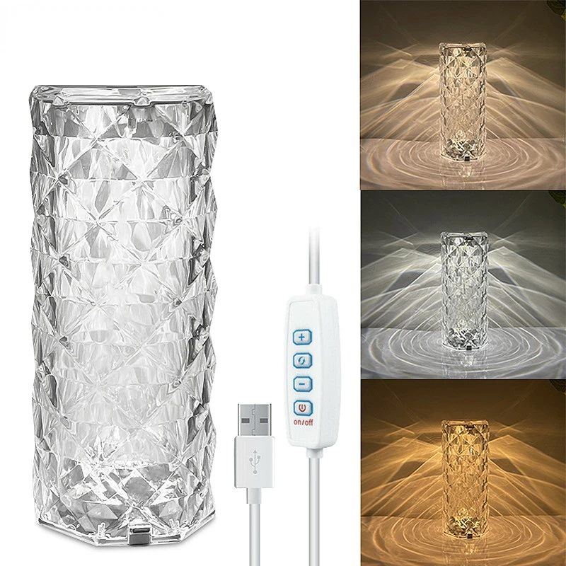Rose Crystal LampCrystal Desk LampBedroom Crystal LampDiamond Desk LampAmbient LampLED Rechargeable Desk Lamp
Rose Crystal LampCrystal Desk LampBedroom Crystal LampDiamond Desk LampAmbient LampLED Rechargeable Desk Lamp