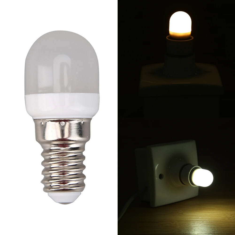 E14 Mini Energy Saving Refrigerator Light Bulbs For Home AC220-240V 2W Freezer LED Bulb Lamp Night Light Warm White/Cool White
E14 Mini Energy Saving Refrigerator Light Bulbs For Home AC220-240V 2W Freezer LED Bulb Lamp Night Light Warm White/Cool White