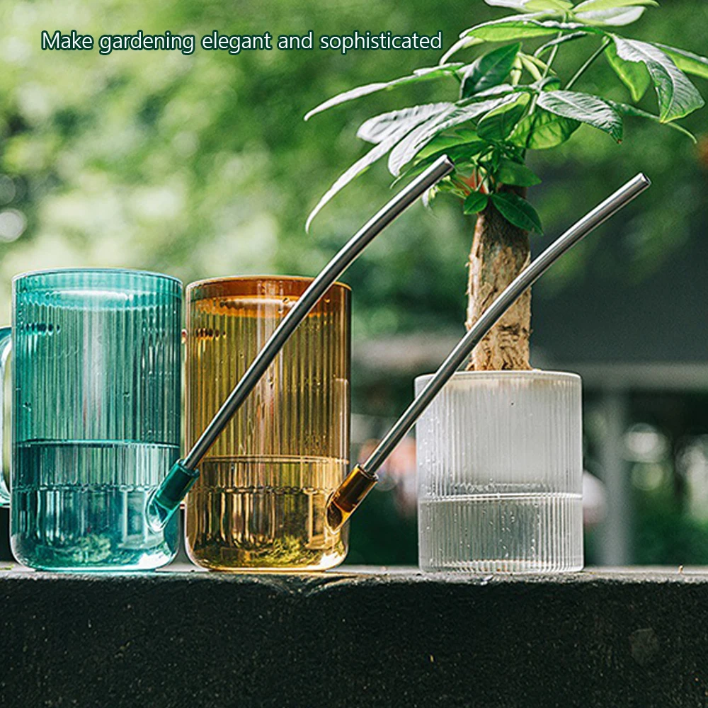 1L long Mouth Watering Kettle Plastic Nordic Style Succulent Watering Kettle Stainless Steel Indoor Plant Bonsai Flowers
1L long Mouth Watering Kettle Plastic Nordic Style Succulent Watering Kettle Stainless Steel Indoor Plant Bonsai Flowers