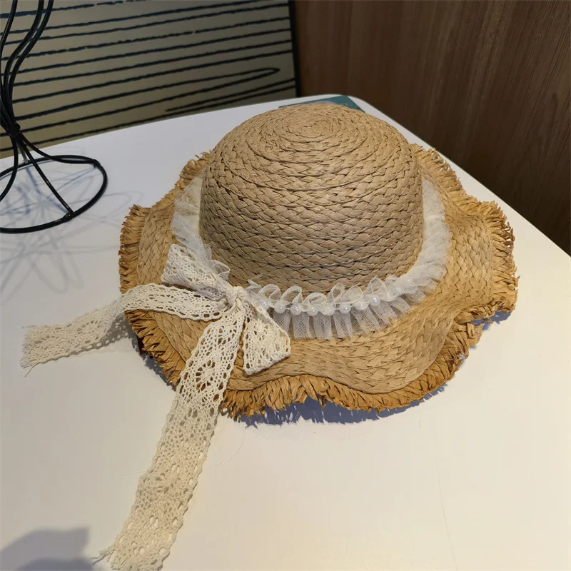 Girl Hat Straw Summer Women Hat Beach Hat Pearl Luxury Casual Cute Dome Sun Protection Baby Kids Child Sun Hats Chapeau Femme
Girl Hat Straw Summer Women Hat Beach Hat Pearl Luxury Casual Cute Dome Sun Protection Baby Kids Child Sun Hats Chapeau Femme