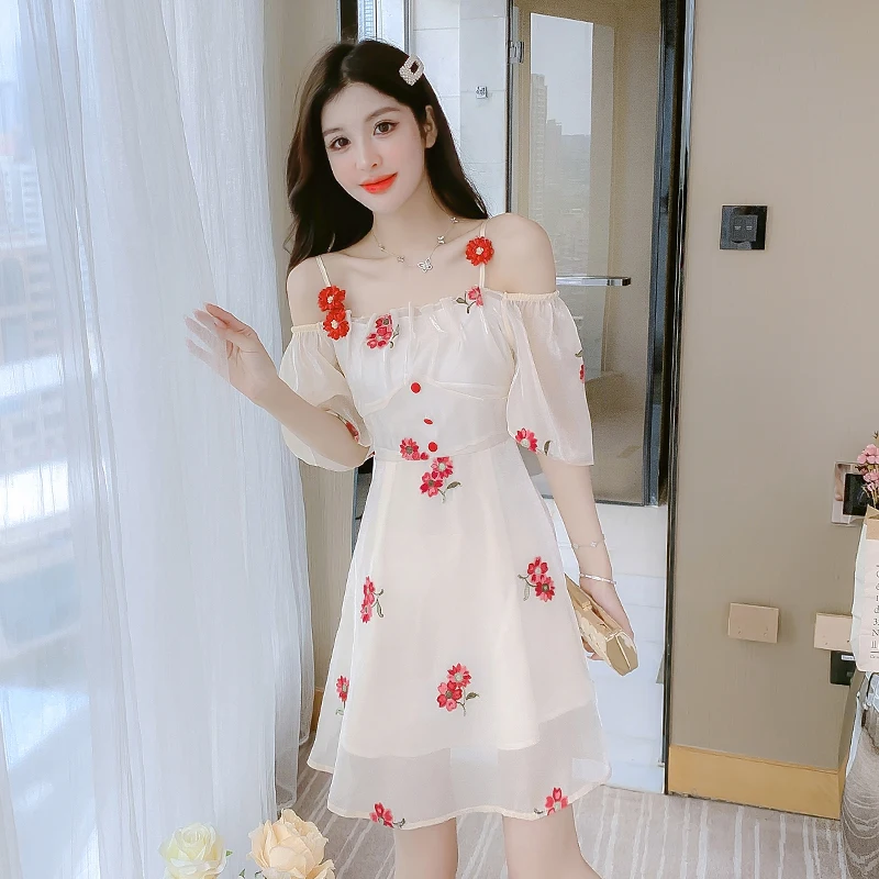 Dresses for Women 2023 A-Line Vintage Mesh Female Sweet Floral Print Appliques Chiffon Women's Summer Lady Dresses 207F
Dresses for Women 2023 A-Line Vintage Mesh Female Sweet Floral Print Appliques Chiffon Women's Summer Lady Dresses 207F
