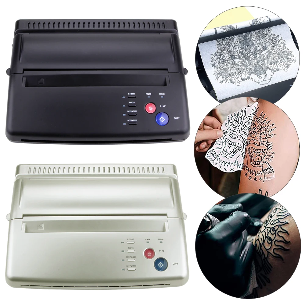 Tattoo Transfer Machine Printer Copier Stencils Device Drawing Professional Tattoo Photos Transfer Paper Copy Printing Supplies
Tattoo Transfer Machine Printer Copier Stencils Device Drawing Professional Tattoo Photos Transfer Paper Copy Printing Supplies