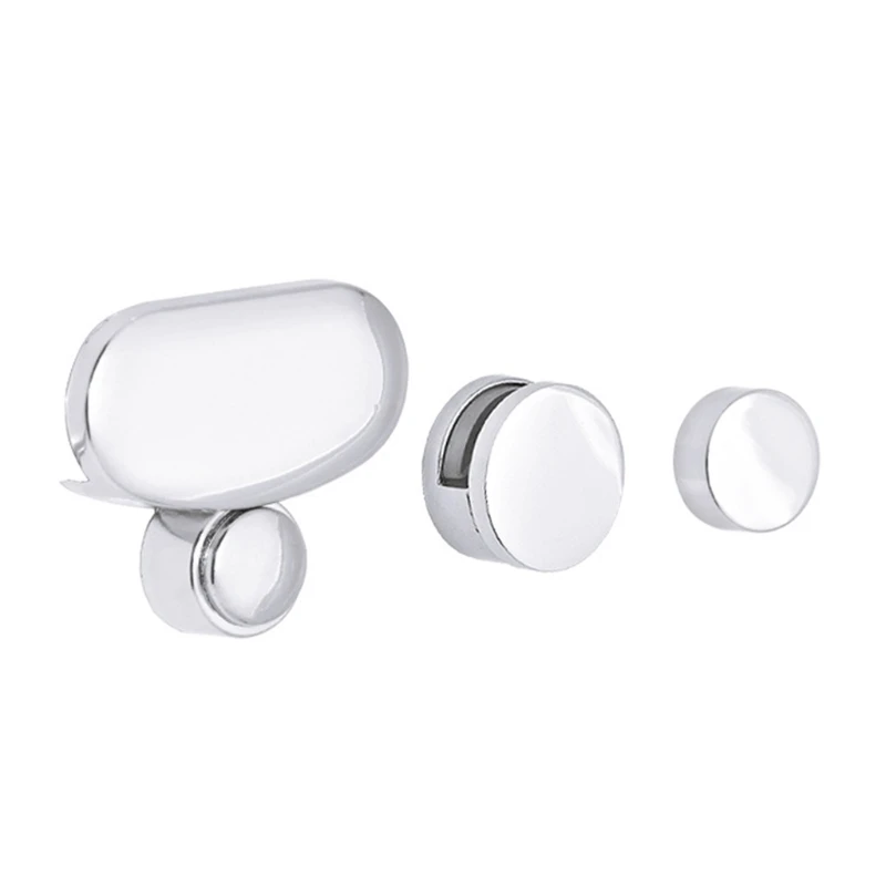 4 Pcs Mirror Mounting Clips Spring Loaded Mirror Hanger Clips Round Shape Mirror Fixed Fitting for Bathroom Toilet
4 Pcs Mirror Mounting Clips Spring Loaded Mirror Hanger Clips Round Shape Mirror Fixed Fitting for Bathroom Toilet