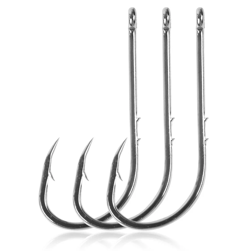 Backthorn Hook Fish Hook 100PCS Barbed Crooked Mouth Double Back Thorn Fishing Sea Fishing Stainless Steel Durable
Backthorn Hook Fish Hook 100PCS Barbed Crooked Mouth Double Back Thorn Fishing Sea Fishing Stainless Steel Durable