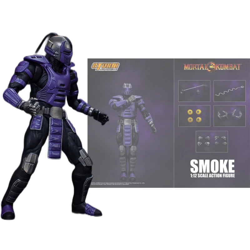 Genuine Storm Toys Mortal Kombat SMOKE Biochemical Ninja Robot Anime Figure Model Collecile Action Toys Gifts
Genuine Storm Toys Mortal Kombat SMOKE Biochemical Ninja Robot Anime Figure Model Collecile Action Toys Gifts
