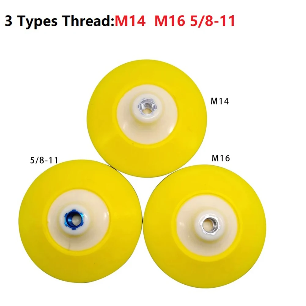 6inch M14 M16 5/8-11 Polishing Plate Yellow Plate Backing Pad For Rotary Polishing Machine Power Tool Accessories
6inch M14 M16 5/8-11 Polishing Plate Yellow Plate Backing Pad For Rotary Polishing Machine Power Tool Accessories