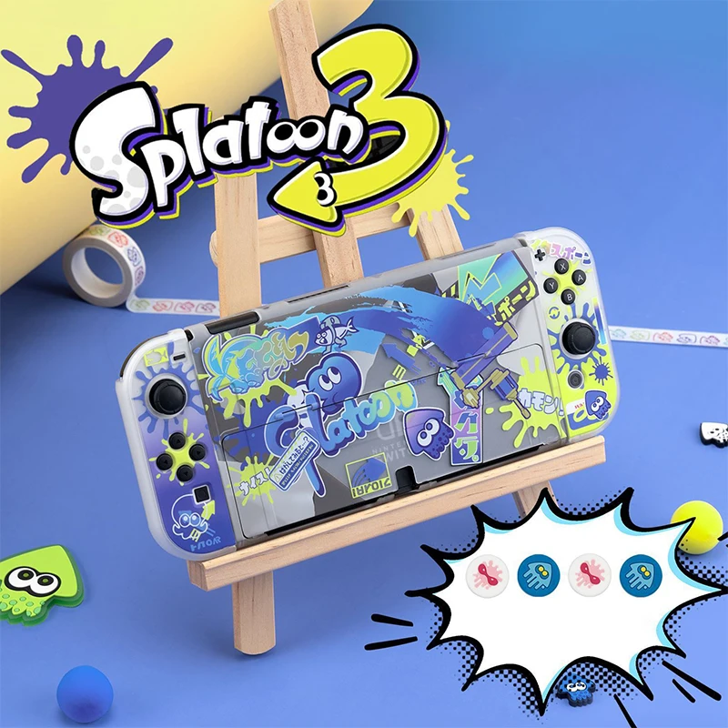 For Nintendo Switch OLED Case Accessorie Soft Shell Anime Cartoon Shell Silicone Case Protect Cover For Switch Console Games
For Nintendo Switch OLED Case Accessorie Soft Shell Anime Cartoon Shell Silicone Case Protect Cover For Switch Console Games