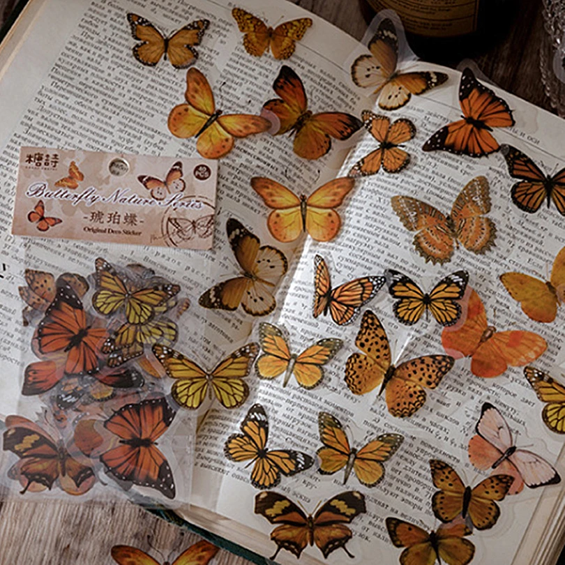 LLD 1Bag Vintage Butterfly Stationery Stickers Kawaii Butterflies Decals for Scrapbooking Journal Sketchbook Stickers Aesthetic
LLD 1Bag Vintage Butterfly Stationery Stickers Kawaii Butterflies Decals for Scrapbooking Journal Sketchbook Stickers Aesthetic